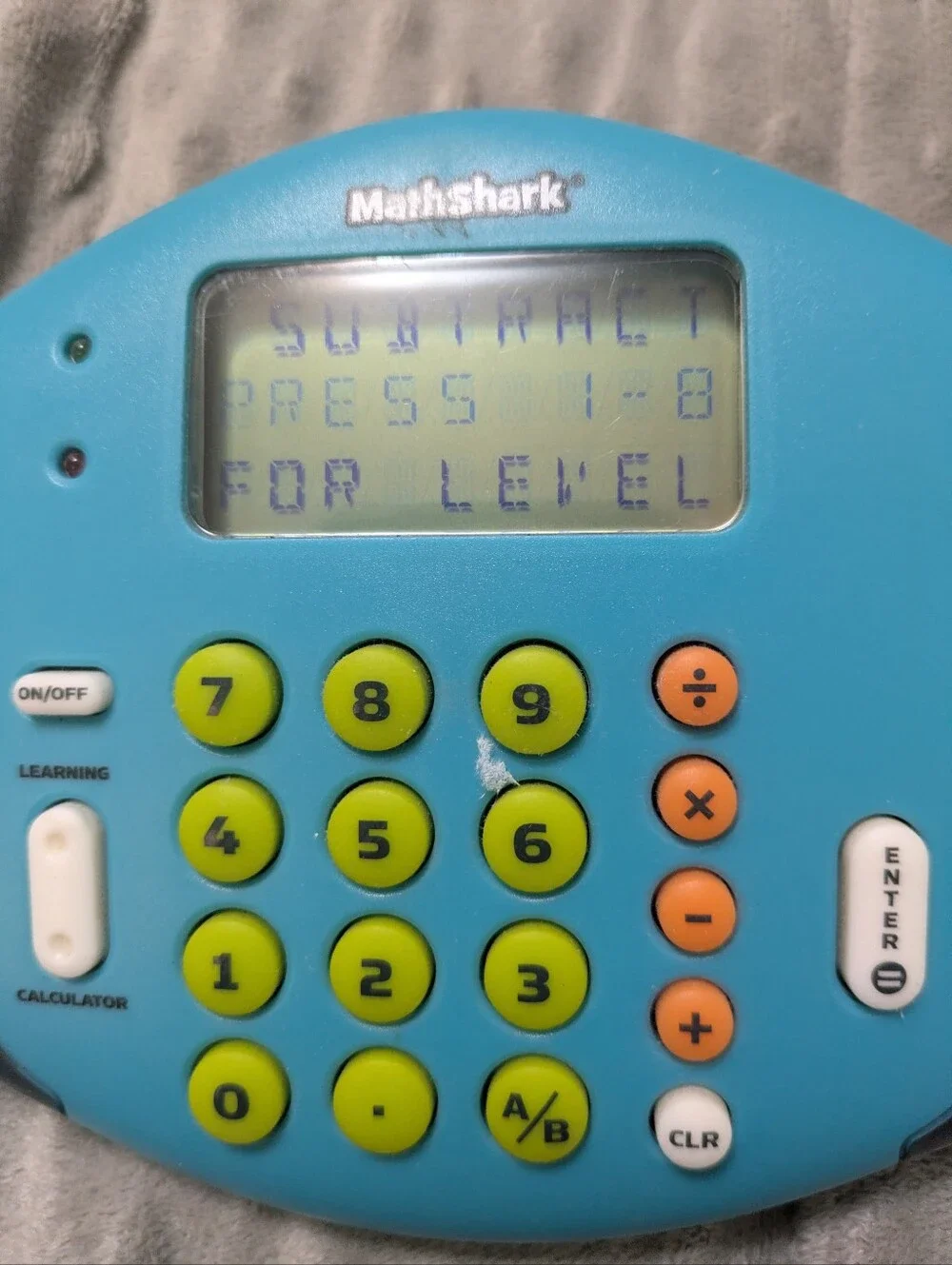Math Shark Electronic Learning Toy